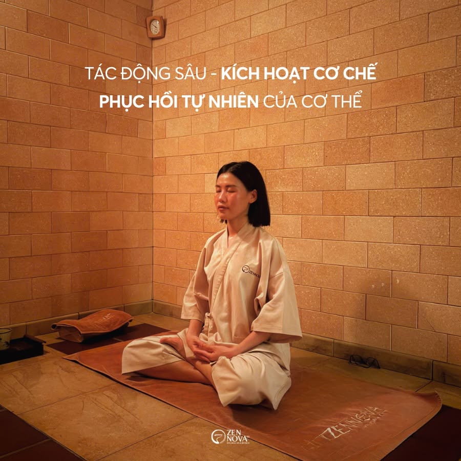 Japanese Heat Therapy với giường nhiệt gốm Eco Hot Bed